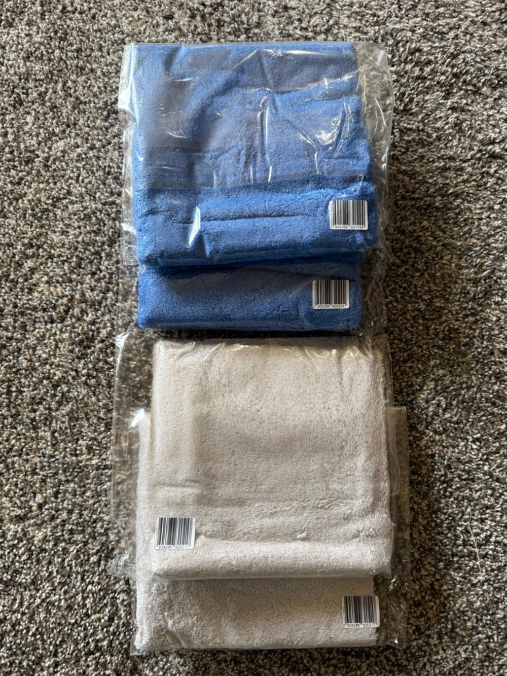 NEW FEYNLAB SUPER PLUSH 540 & PLUSH 370 KOREAN MICROFIBER Cloths x 4